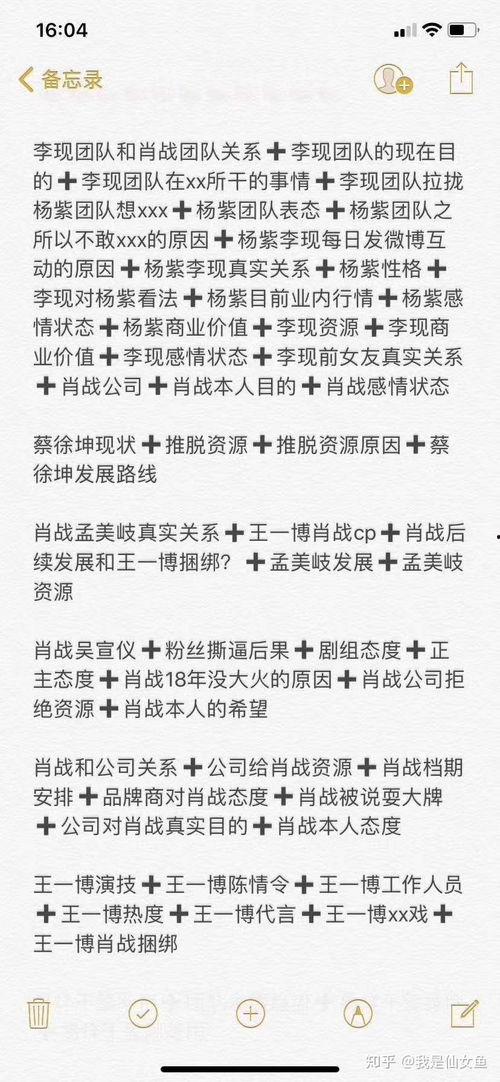 娱乐圈吃瓜人员关系图,明星间的爱恨情仇